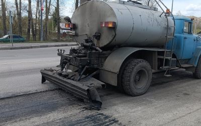 Услуги гудронатора для строительства дорог - Вологда, заказать или взять в аренду